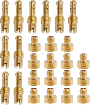 25 Pcs Carburetor Main Jet Kit Repl...