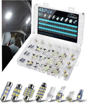 48Pcs Led Interior Car Lights Kit, ...