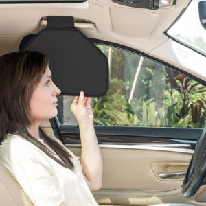 TFY Side Window Sun Visor for Car R...