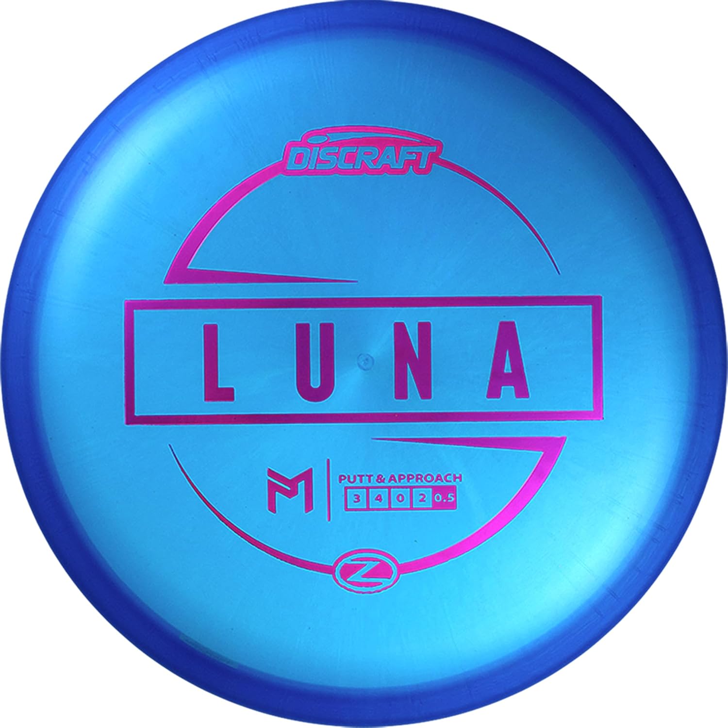 Discraft Paul McBeth Z Luna 173-174 Gram Putt and Approach Disc Golf Disc - Image 3