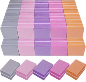 Nail Buffers (100 Pack), Mini Buffe...
