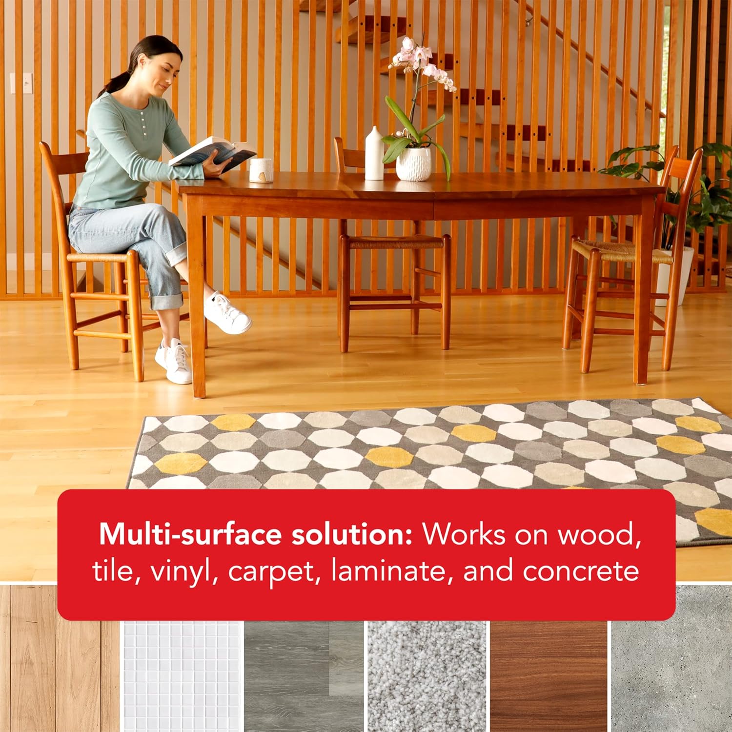 Rug Gripper Tape for Area Rugs and Runners (4" x25ft) - Image 6