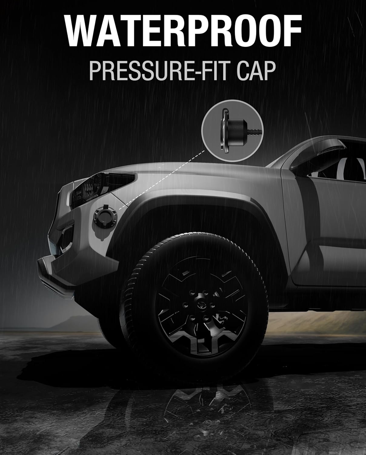 Heavy-Duty 20A 125V RV Shore Power Inlet Plug with 16" Extension Cord, 5-in-1 T-Blade Adapter, Waterproof Outlet Box & Cap for RVs Trailers Boats - Outdoor Electrical System (12AWG) - Image 6