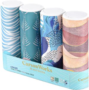 Car Tissues Cylinder 4 Packs Round ...