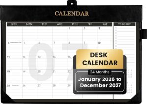 Yoment Desk Calendar 2026-2027, Jan...