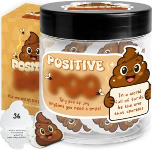 Positive Poo Jar With 60 Affirmatio...