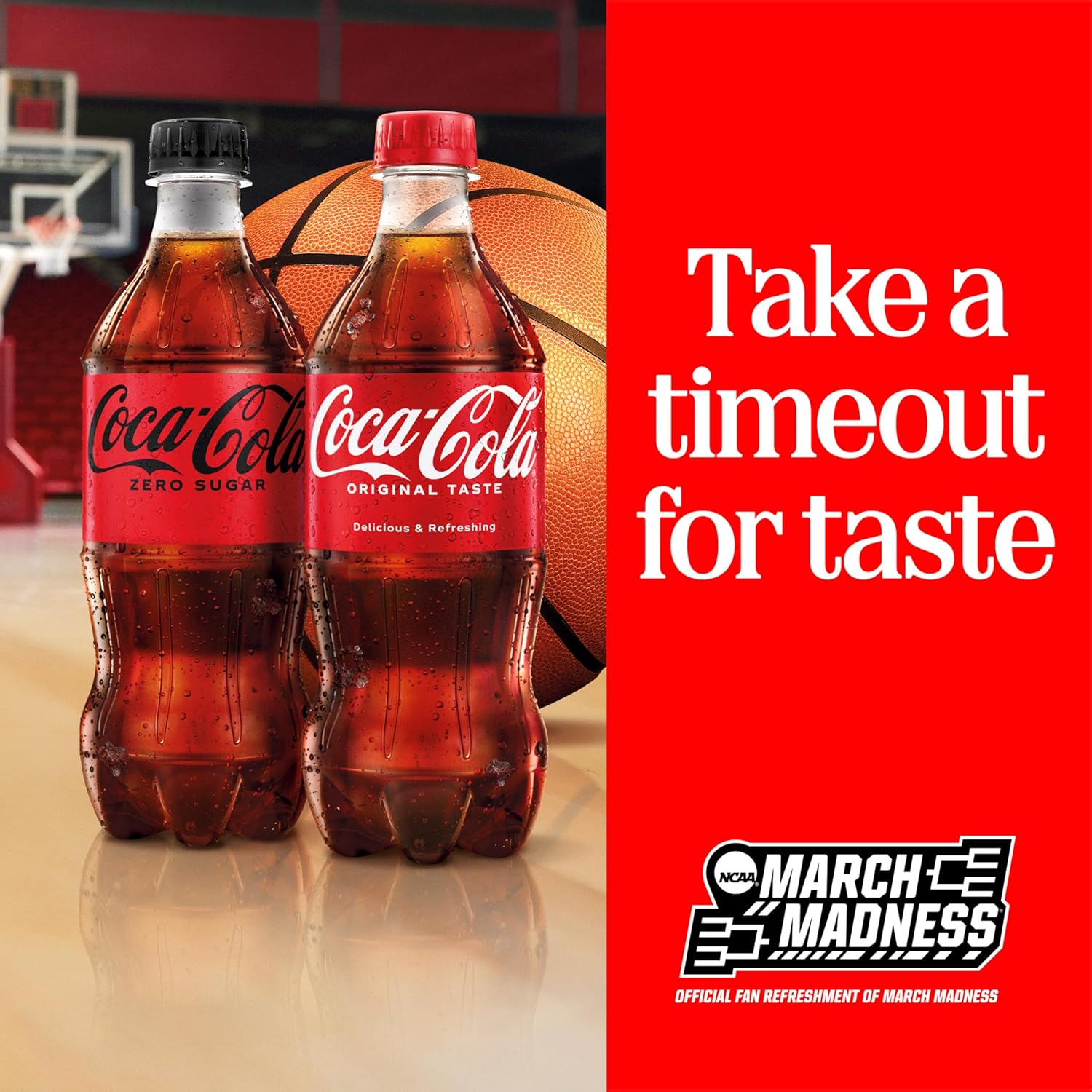 Coca-Cola Zero Sugar Soda, 12 fl oz Cans, 12 Pack - Classic Cola Soft Drink Fridge Pack - Image 3