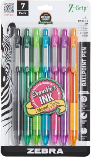 Zebra Pen Z-Grip Retractable Ballpo...
