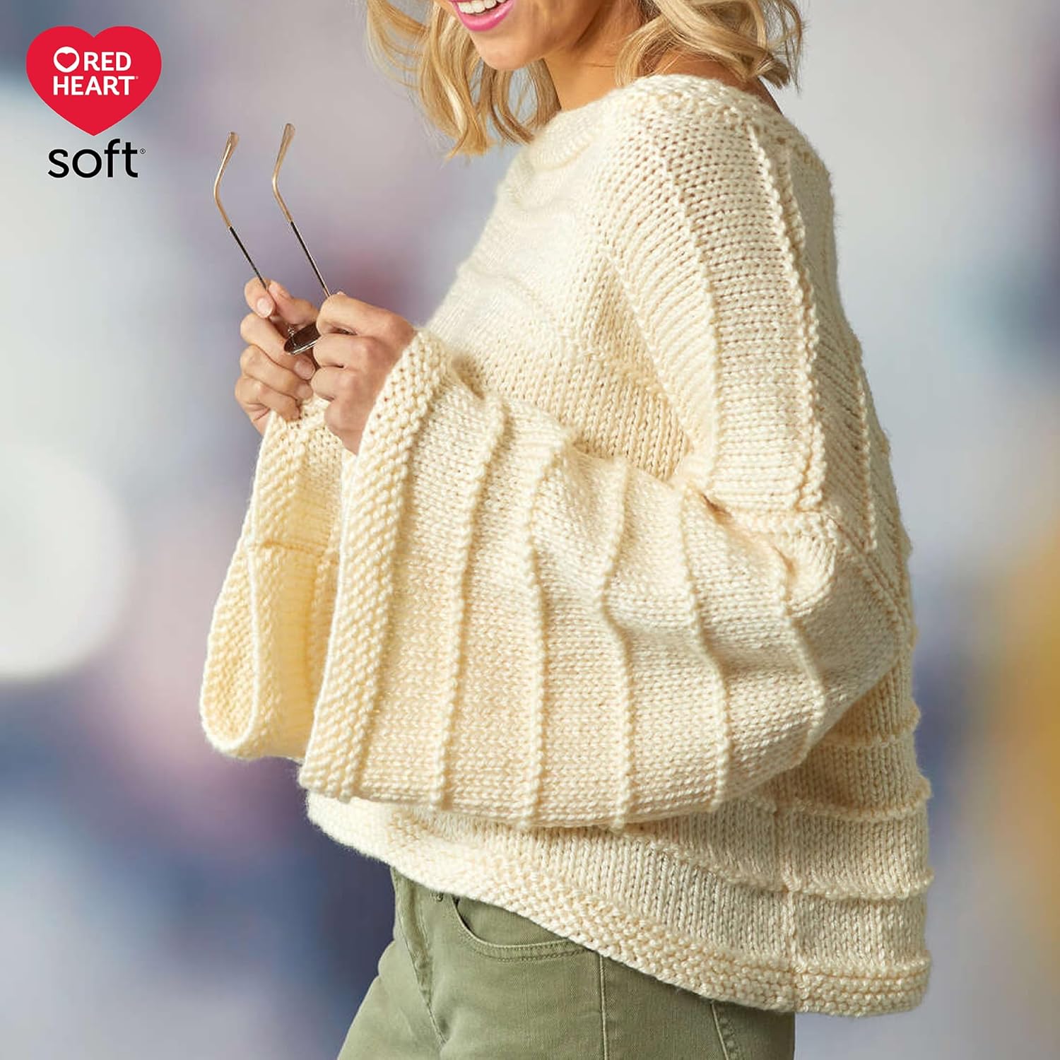 Red Heart Soft Wine Yarn - 3 Pack of 141g/5oz - Acrylic - 4 Medium (Worsted) - 256 Yards - Knitting/Crochet - Image 6