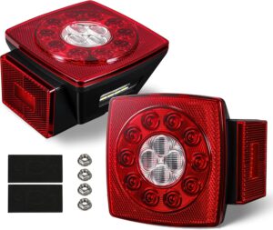 Partsam 12V Submersible Square Led ...