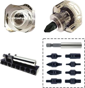 10in1 Short Stubby Mini Screwdriver...