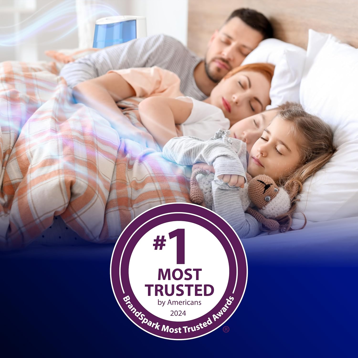 Vicks Warm Mist Humidifier Filter‑Free 1 Gal Tank, Auto Shut‑Off, Night Light, VapoPad and VapoSteam Compatible - Image 7