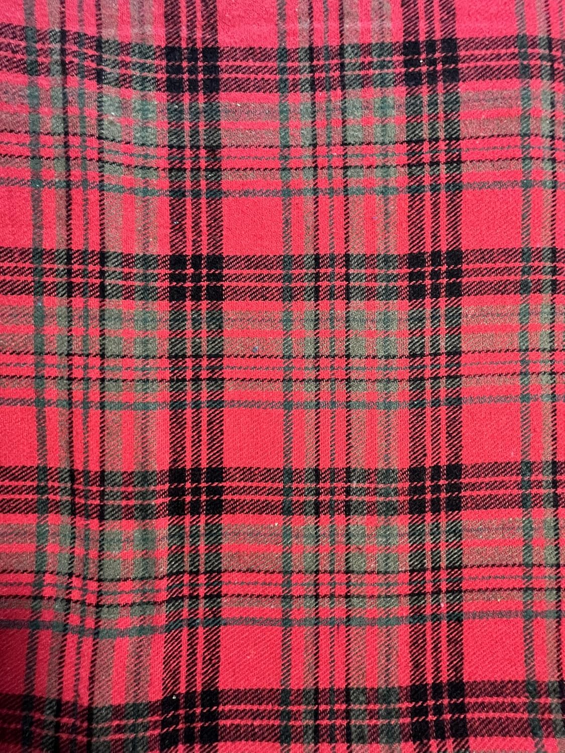 Inside/Outside Decorative Fabric Iron On Patches-Handmade in The USA - Set of 10 (Plaid 1-4" x 5") - Image 2