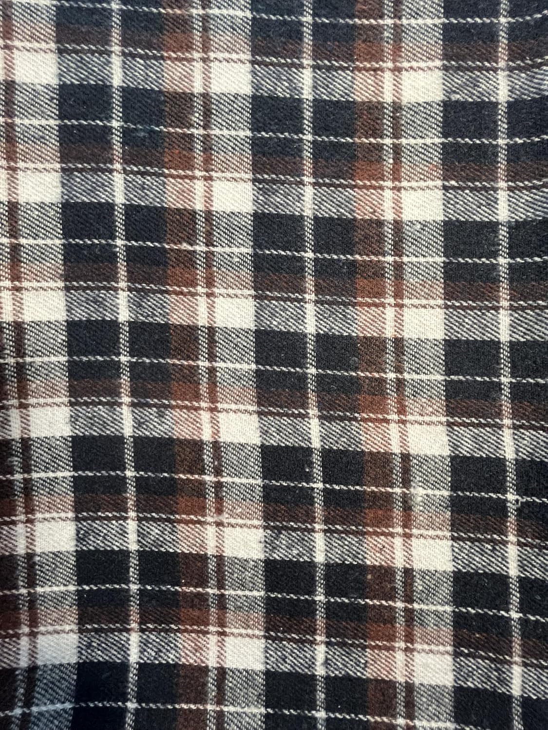 Inside/Outside Decorative Fabric Iron On Patches-Handmade in The USA - Set of 10 (Plaid 1-4" x 5") - Image 3