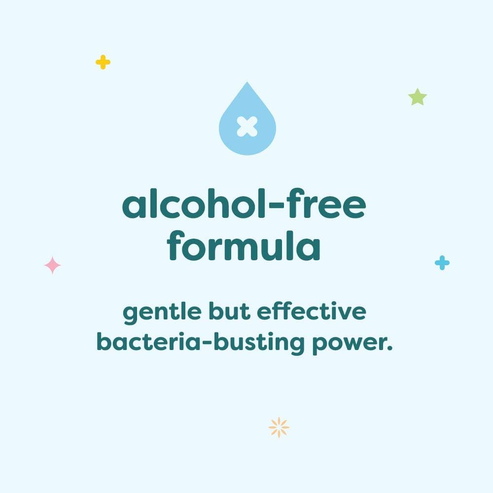 Babyganics Alcohol-Free Foaming Hand Sanitizer, Pump Bottle, Fragrance Free, 8.45 oz, 3 Pack - Image 5