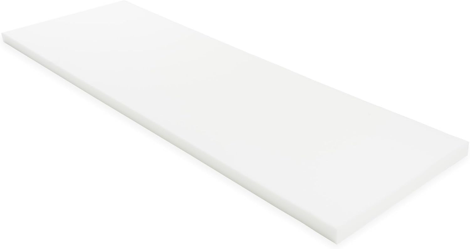 GoTo Foam 2" Height x 24" Width x 72" Length 43ILD (Firm) Upholstery Cushion Made in USA - Image 3
