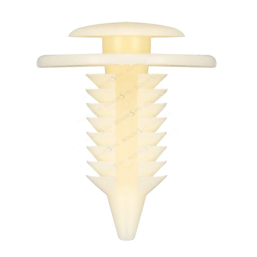 Nylon Door Panel Clips Fasteners Compatible with Dodge Ram 1500 2500 3500 Pickup Yellow 1994-on (100)
