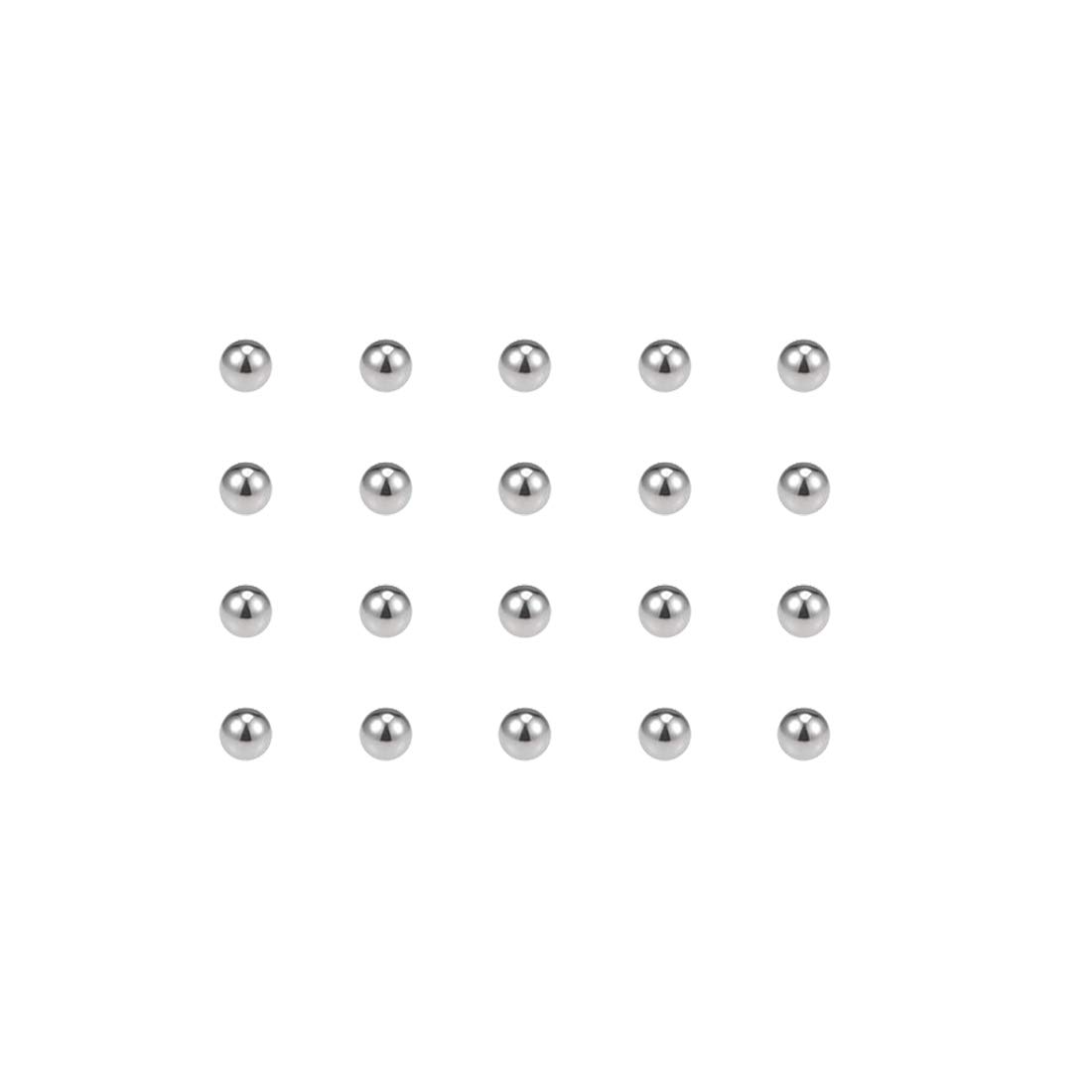 uxcell 0.5mm Bearing Balls 304 Stainless Steel G100 Precision Balls 500pcs
