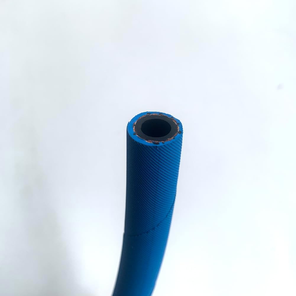 Fuel Line Hose 5/16" inch,5AN High Pressure Hose 2.8Mpa 400PSI 8mm 5FT for Fuel Systems Engines Tube Hose Blue Multiple Size Options (Attached Hose Clamp) - Image 5