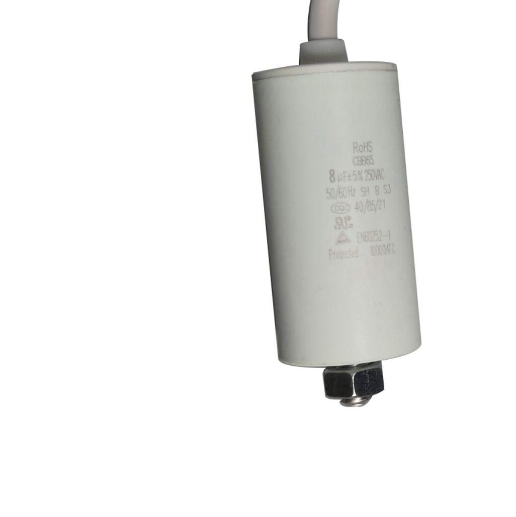 CBB65 Run Capacitor 250VAC 250V AC 8uF 8 uF 8MFD SH S3 B 50/60Hz RoHS UL Listed - Image 2