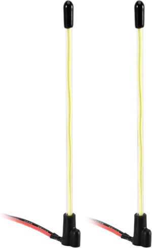 INJORA 2PCS LED Whip Light Bottom F...
