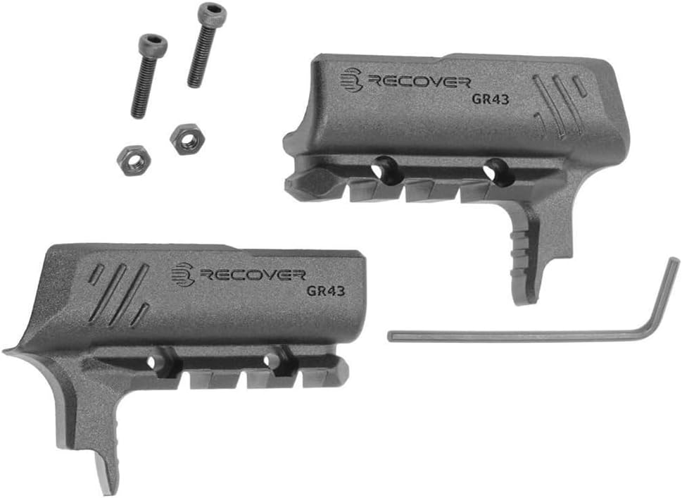 Recover Tactical Picatinny Rail for Glock, Glock MOS, S&W Shield 9mm, SW40, Sig P365 (Must Select Your Model Below), Easy Install, No Mods Required - Image 2