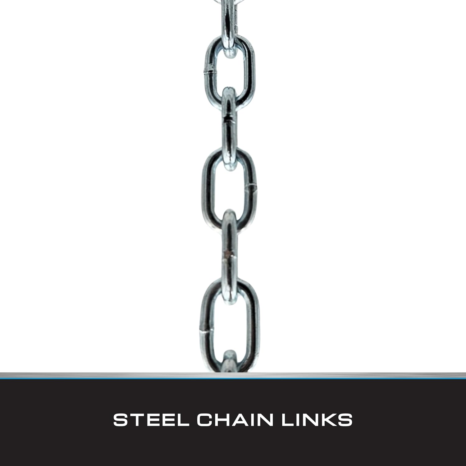 Tie Down Bow Safety Chain – 3/16 in. x 15-1/2 in. Steel, Zinc-Plated– Heavy Duty Marine Boat Trailer Safety Chain with 3/8 in. S-Hook & Wire Latch – Secure Towing Trailer Accessory Replacement Part - Image 3