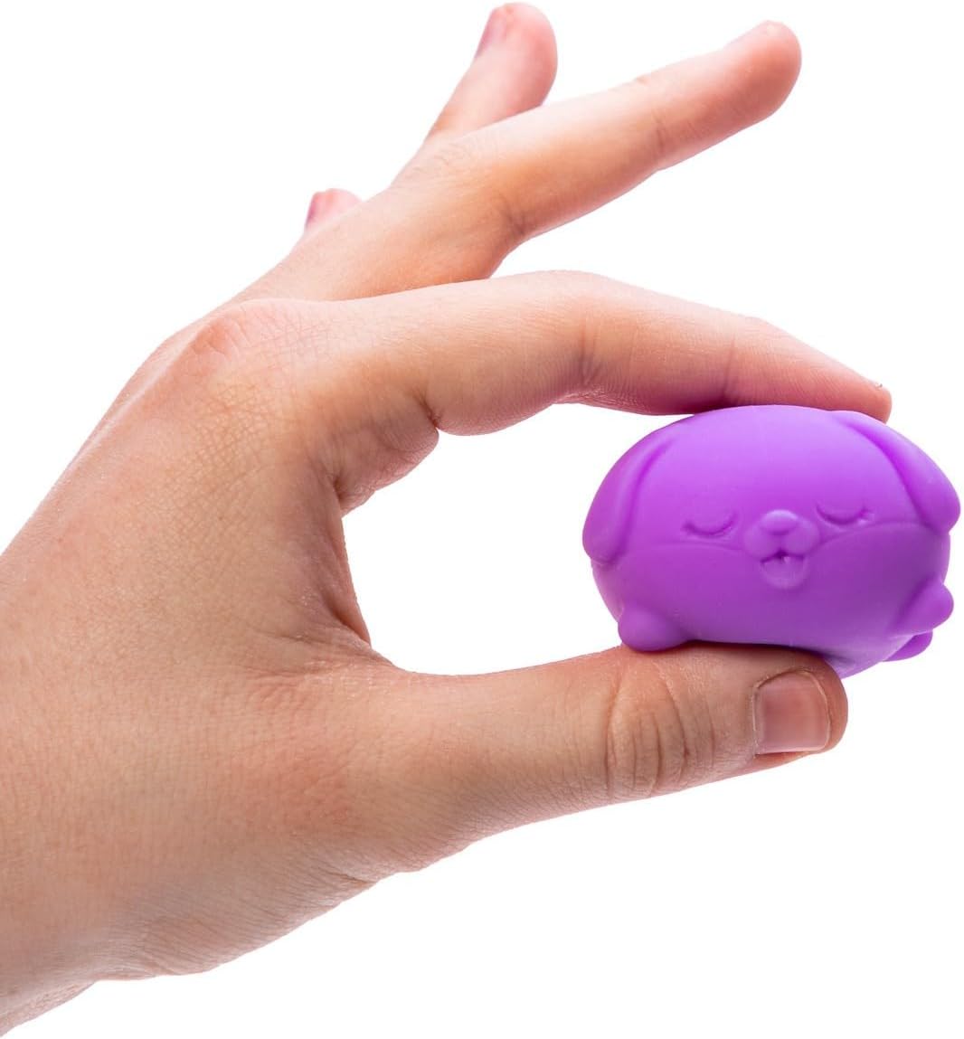Schylling NeeDoh Teenie Funky Pups - Sensory Squeeze Toy - Contains 3 Mini Groovy Globs - 1.5" Wide - Color May Vary (Pack of 1) - Image 3