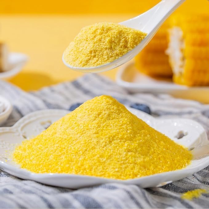 Corn Soup Powder Chinese Can,chinese food,Yam and Pueraria Corn Powder,Ready-To-Eat Breakfast Porridge, 600g,21Oz - Image 2