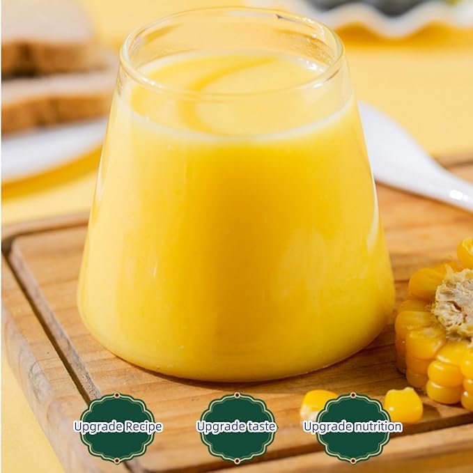 Corn Soup Powder Chinese Can,chinese food,Yam and Pueraria Corn Powder,Ready-To-Eat Breakfast Porridge, 600g,21Oz - Image 6