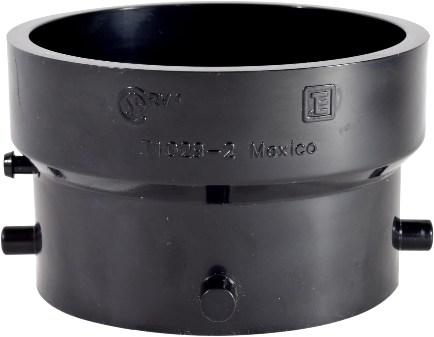 Valterra T1029-2 Termination Adapter - 3" Bayonet x 3" Hub , Black - Image 5