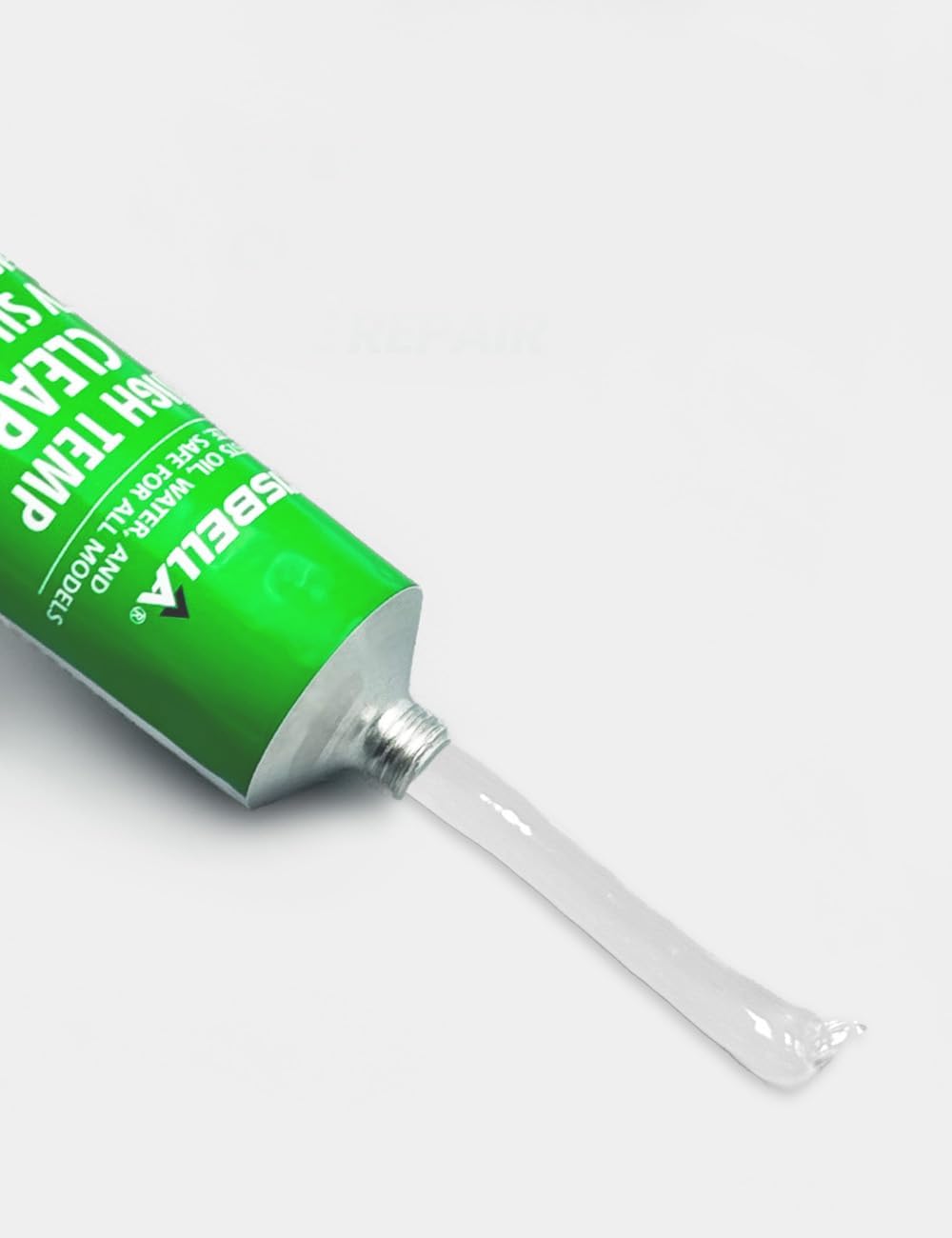 Visbella High Temperature RTV Silicone Gasket Maker, Sealed Oil Resistant Waterproof Quick Dry Liquid for Bonding Internal Combustion, Steam Turbines, Automotive Engine Parts 3.7OZ (Clear) - Image 3
