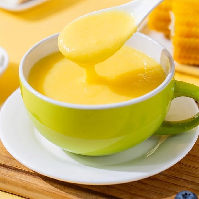 Corn Soup Powder Chinese Can,chinese food,Yam and Pueraria Corn Powder,Ready-To-Eat Breakfast Porridge, 600g,21Oz - Image 4