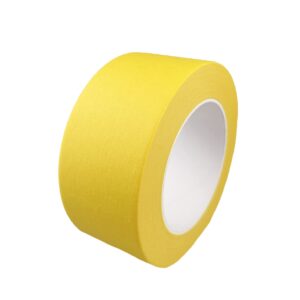 2 Inch Yellow Wide Masking Tape, Ye...