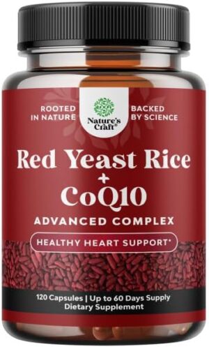 Natures Craft Red Yeast Rice with C...