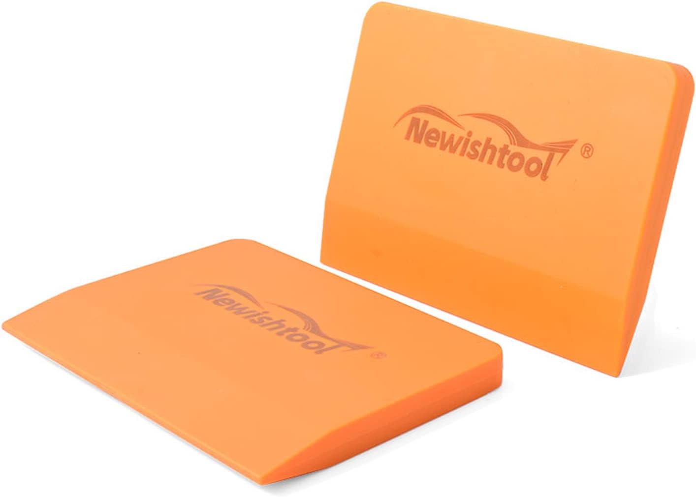 NEWISHTOOL Soft Silicone Small Squeegee for Vinyl, 2 PCS PPF Tools Window Tinting V-Blade Scraper for Window Film Application, Car Paint Protective Film Installation & Water Removal - Image 7