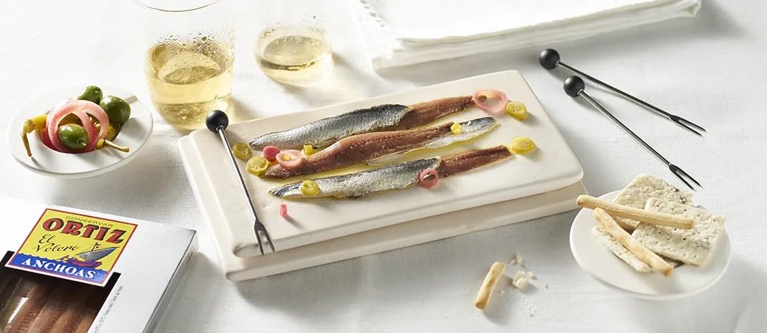 Ortiz Sardines A la Antiqua 'Old Style', Moist and Tender, Wild Caught in Spain and Hand-Packed in Premium Extra Virgin Olive Oil, Enjoy in Salads, Sandwiches and on Toast, 6.7oz Jar (Pack of 1) - Image 4