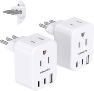 Italy Travel Plug Adapter, HANYCONY...