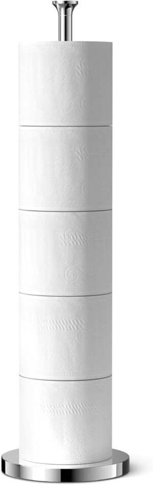 Toilet Paper Holder Stand(with Rese...
