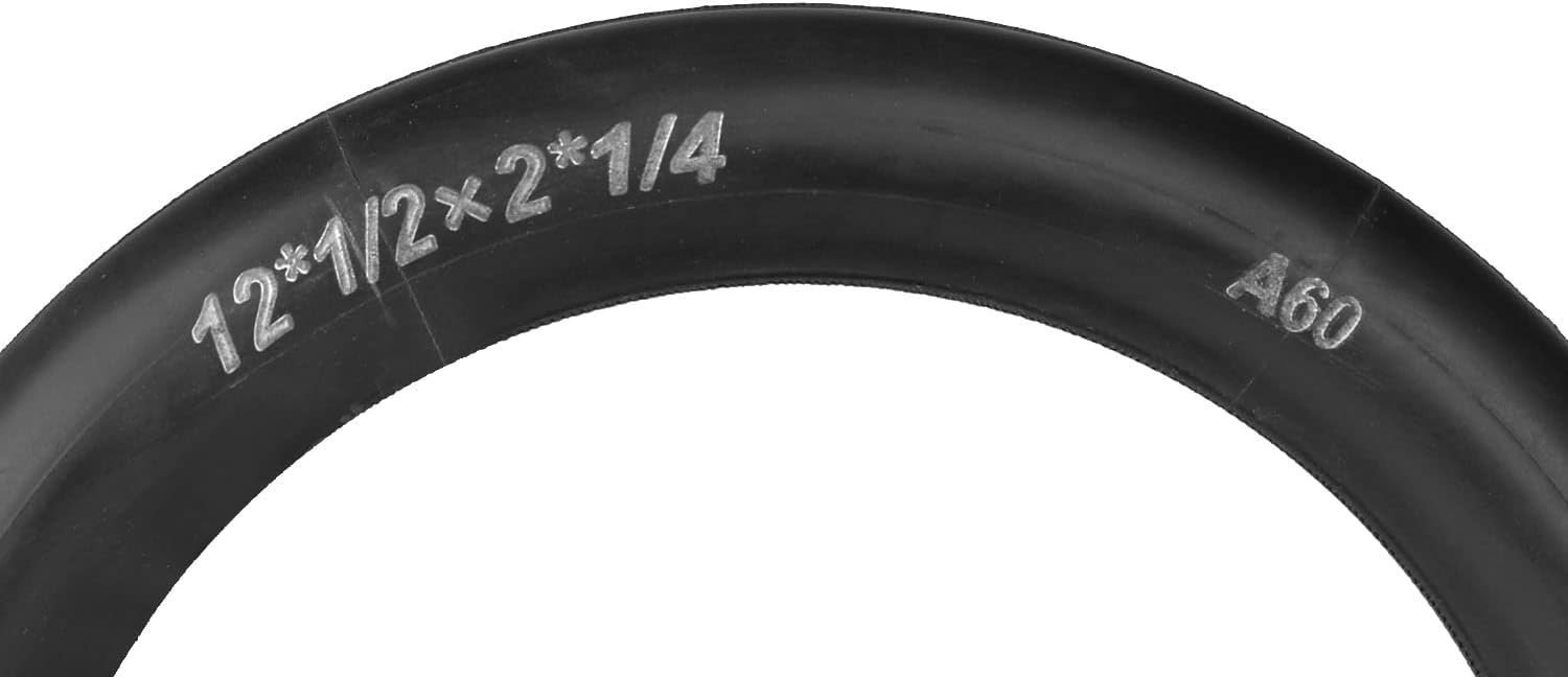 2-Pack 12.5 x 2.25 Scooter Tire Tubes 12 1/2 x2 1/4 CR202L-A60 Angled Valve Stem Heavy Duty 12" Bike Tubes Compatible with Most 12.5 X 1.75/2.25" 12 1/2 x2 1/4 Kid Bike Tubes/Scooter Inner Tubes - Image 2