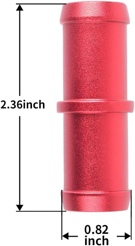 Aluminum Heater Hose Connector Compatible with 370Z Infiniti G35 G37 QX50 Q60 Q70 M35 M37 Replacement#92417-JK20A - Image 4