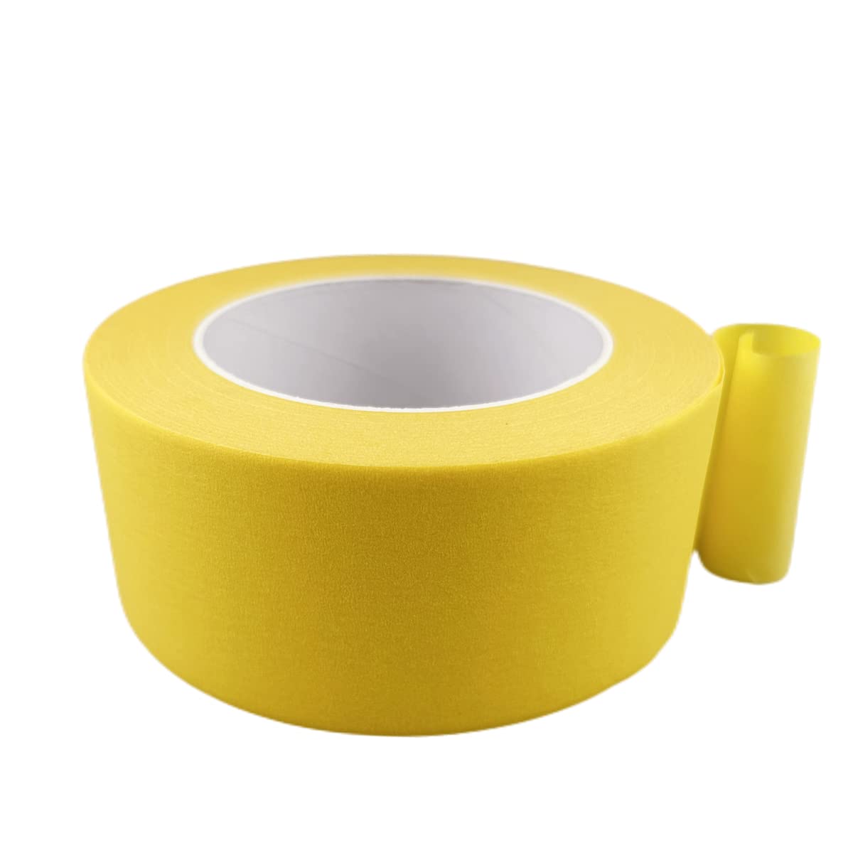 2 Inch Yellow Wide Masking Tape, Yellow Painters Tape for Home, Office, School Stationery, DIY Art, Crafts, Labeling (2 Inch X 55 Yard) - Image 4