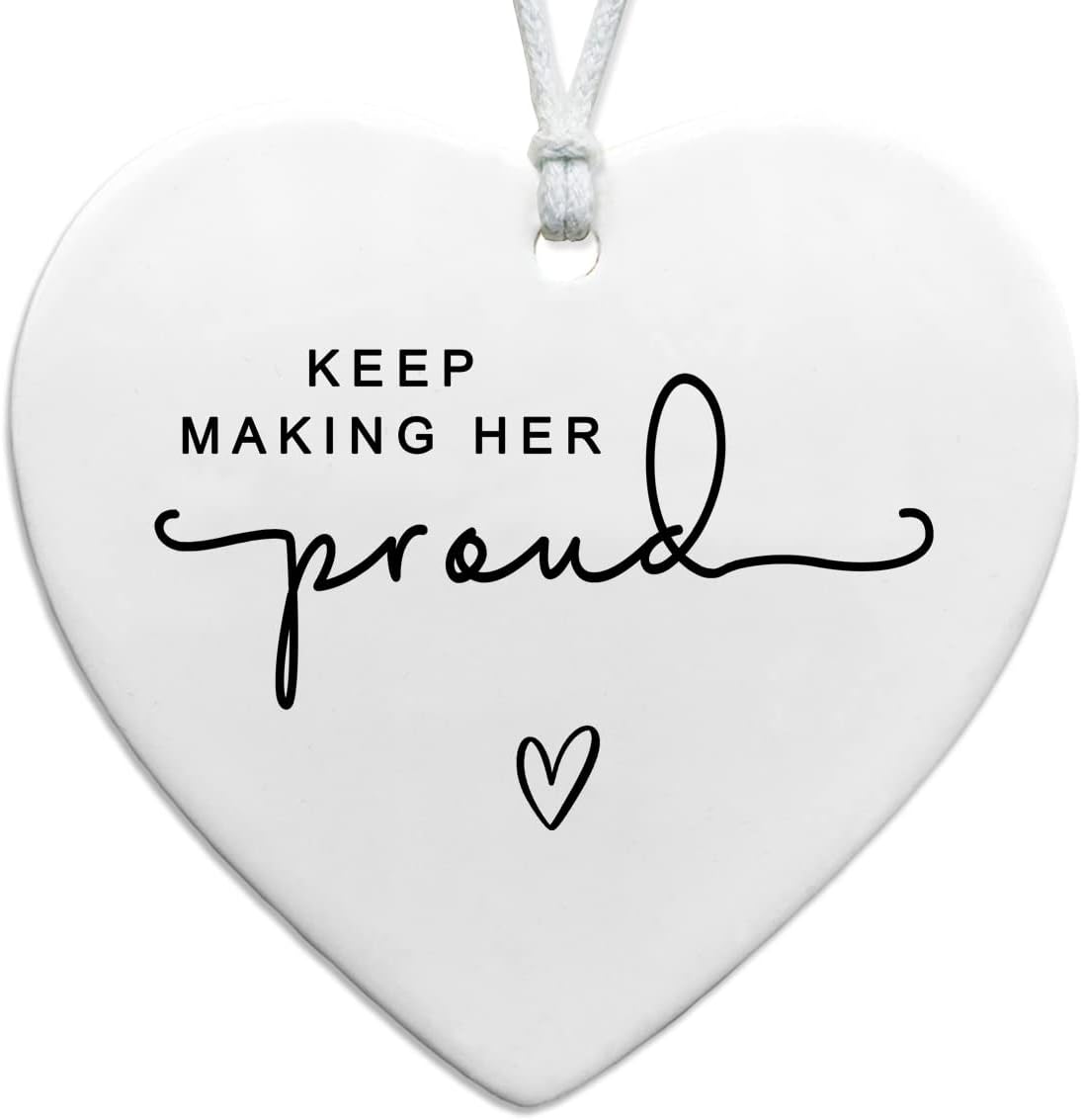 Keep Making Her Proud Bereavement Keepsake, Loss of Loved One Memorial Gift, Anniversary of Passing Thinking of You Gift, Loss of Mom Grandmother Remembrance Gift, Sympathy Gift for Grief Support