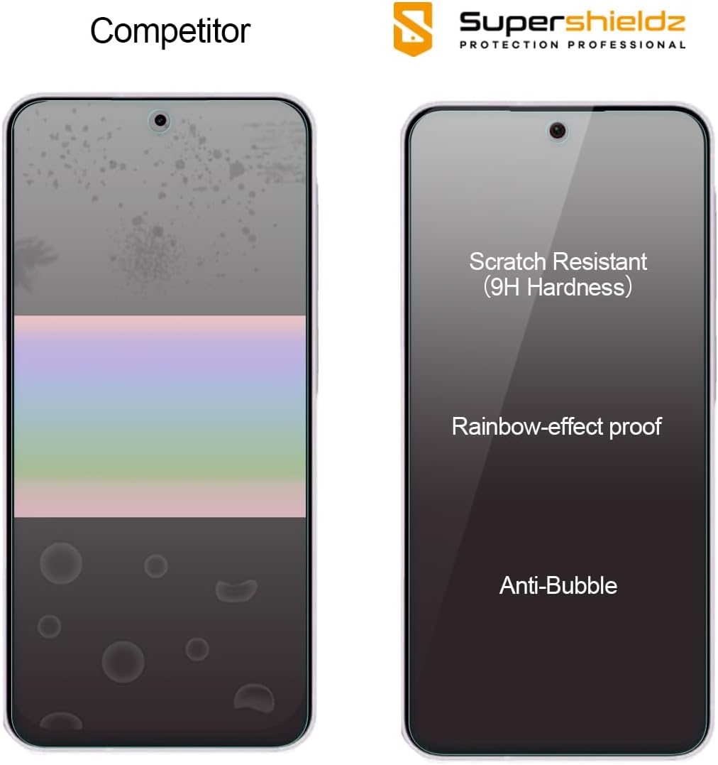 Supershieldz (2 Pack) Designed for Samsung Galaxy A36 5G / A37 5G Tempered Glass Screen Protector, Anti Scratch, Bubble Free - Image 4