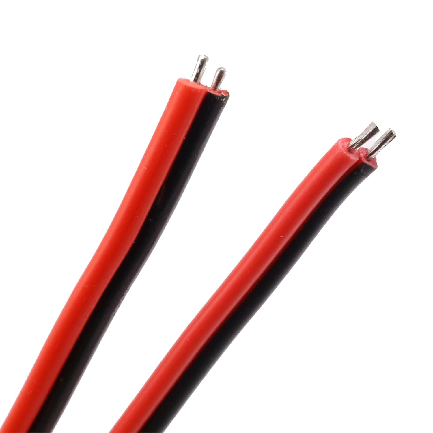 10Pairs DC Power Cable 12V 5A Plugs Male and Female Jack Barrel Connectors Wire DC 2.1mm x 5.5mm Power Pigtail Cable for CCTV Security Camera and Lighting Power Adapter Connectors - 30cm/11.8inch - Image 6