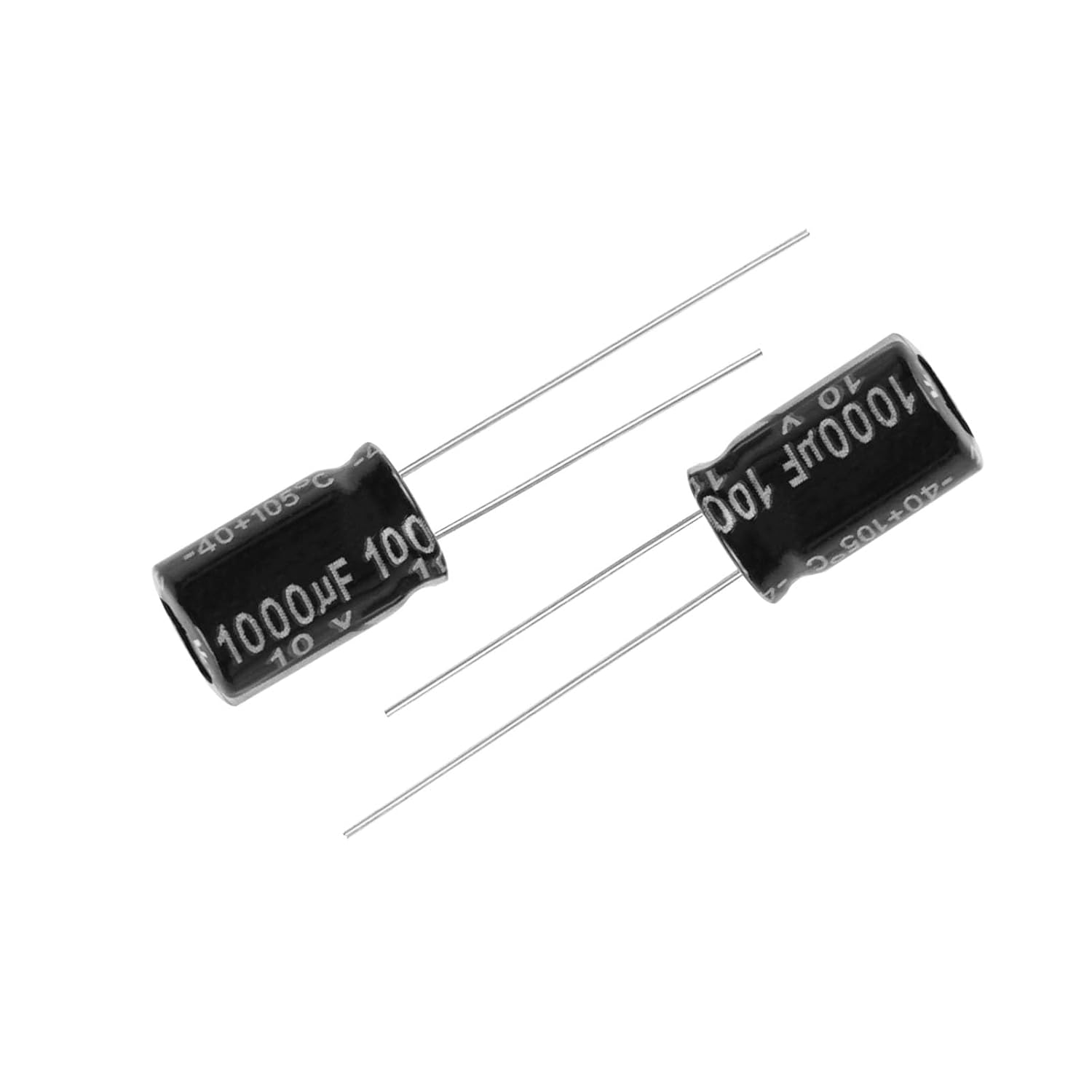 1000uF 10V 8 * 12mm 20pcs Electrolytic Capacitor 1000 uF MFD 10 Volt 0.32 * 0.47in Aluminum Capacitors - Image 3