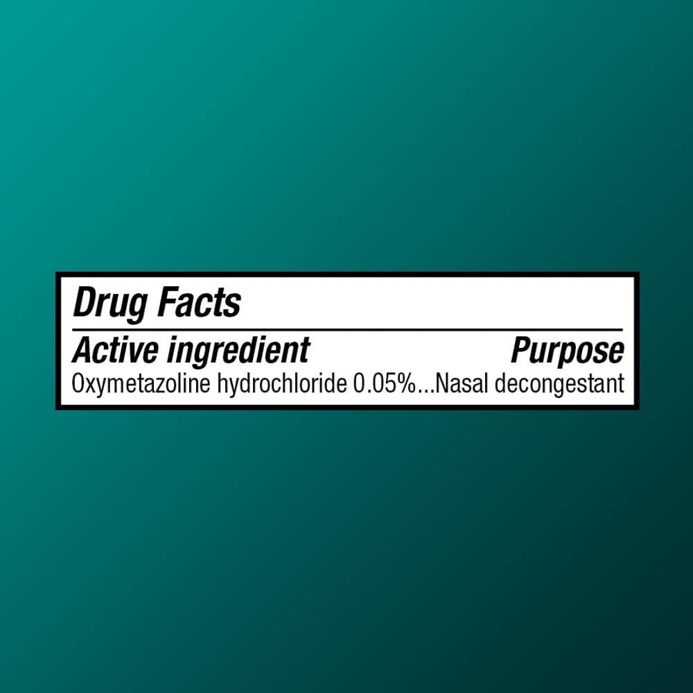 Amazon Basic Care No Drip Severe 12 Hour Nasal Decongestant Pump Mist, Maximum Strength Plus Menthol, Allergy Relief, 1 fl oz (Pack of 1) - Image 8