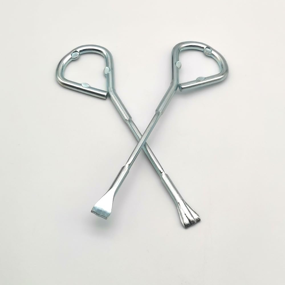 Metal Paint Can Opener Bottle Opener Steel Paint Can Opening Tool Multifunctional Painter Tool Can Opener 4 Pack (4) - Image 3