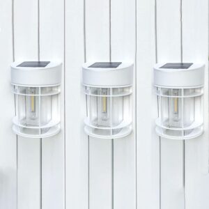 Solar Fence Lights, 8 Pack Deck Lig...