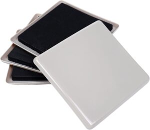 4 PCS Furniture Sliders for Carpet,...